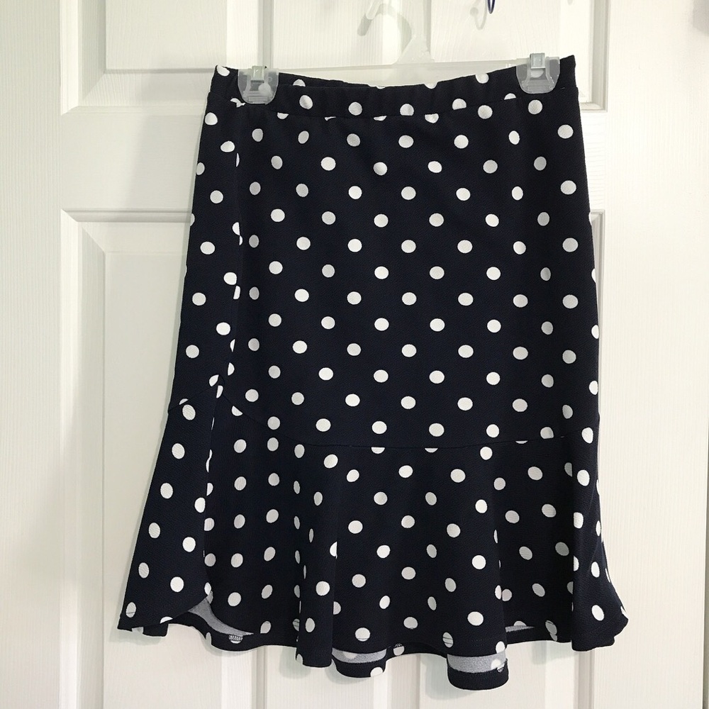 Polka-dot Tulip Skirt